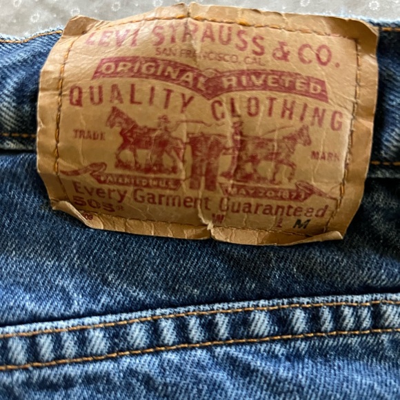 Levi’s 505 low rise straight leg - Picture 5 of 8